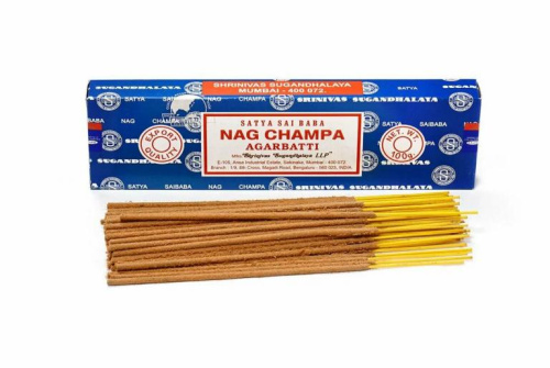 Благовония "Nag Champa Agarbatti" (Наг Чампа Агарбатти) 100 г, Satya